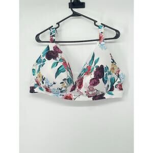 Caique Bra Lightly Lined‎ Full Coverage Floral 46DD